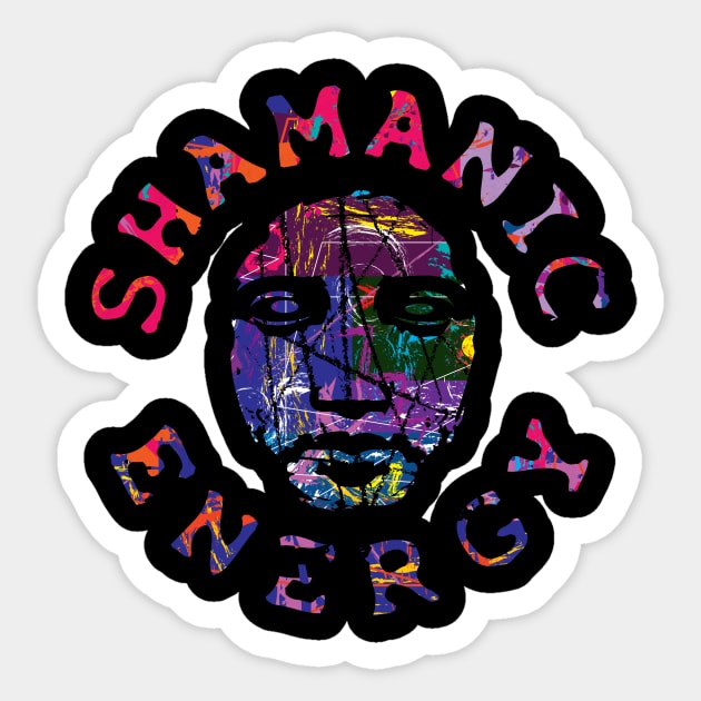 Shamanic Energy Sticker by jazzworldquest